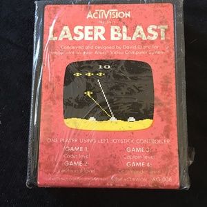 Atari Laser Blast game